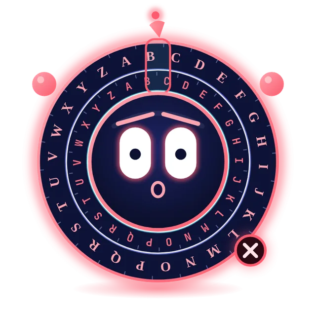 Rota with a red ring and a denied badge, the expression shown when a permission is denied